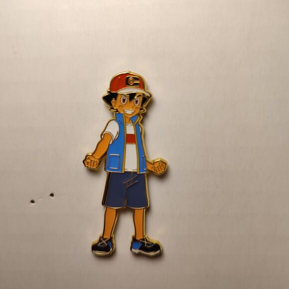 Pokemon Anime Ash Ketchum Generations Enamel Pins Set 7 Official Nintendo Badges - Picture 6 of 8